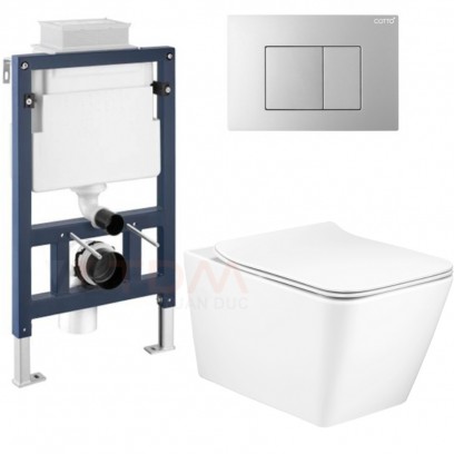 Bồn Cầu Két Âm Cotto SC197627(T) Treo Tường