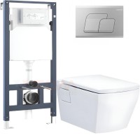 Bồn Cầu Cotto SC19777(F) Treo Tường Thoát Ngang Tâm 255mm