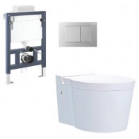 Bồn Cầu Cotto SC198817(T) Treo Tường Thoát Ngang