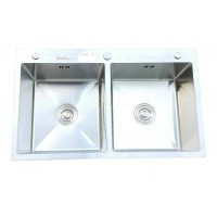 Chậu Rửa Chén Sơn Hà SHG8350C Inox 201 2 Hộc