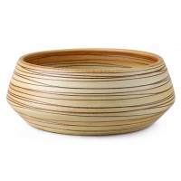 Chậu Rửa Mặt Lavabo Kanly Màu Cỏ Lau SU008 Đặt Bàn Sứ Mỹ Thuật 400x150 mm