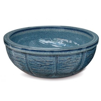 Chậu Rửa Mặt Lavabo Kanly SU124 Đặt Bàn Tròn Sứ Mỹ Thuật 400x150 mm
