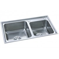 Bồn Rửa Chén Toàn Thắng T7541 2 hộc Inox 201 750x410 mm 
