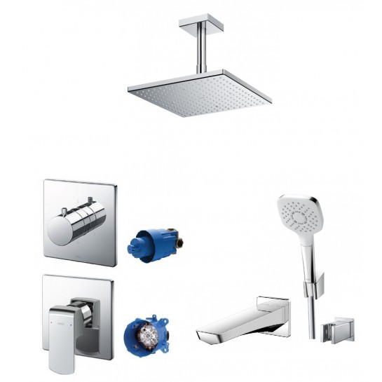Sen Tắm TOTO TBG02303BA TBV02102B TBW08002A1 TBW02005A TBG07001B TBW08010A Âm Trần 3 Đường Nước