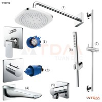 Sen Tắm TOTO TBG02304BA TBV02103B TBW02003A TBG02001B TBW02017A Âm Tường