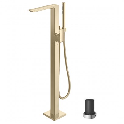 Vòi Xả Bồn Tắm TOTO TBG02306BA#BFG /TBN01105B Nóng Lạnh Đặt Sàn Vàng Pháp Mờ Vòi Xả Bồn Tắm TOTO TBG02306BA#BFG /TBN01105B Nóng Lạnh Đặt Sàn Vàng Pháp Mờ