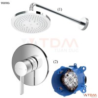 Sen Tắm TOTO TBG11303V/TBN01001B/TBW01003A Âm Tường 1 Đường Nước