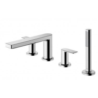 Vòi Sen Bồn Tắm Toto TBG13202A 4 Lỗ Có Tay Sen Vòi sen bồn tắm Toto TBG13202A 4 lỗ có tay sen nóng lạnh