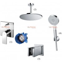 Sen Tắm Âm Tường TOTO TBG13304A TBN01001B TBW07003A1 TBW08010A TBW07009A 2 Đường Nước