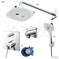 Sen Tắm TOTO TBP02302B TBW02004A TBW02006V Âm Tường