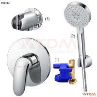 Sen Tắm TOTO TBS03303B TBW07009A TBW07021A Âm Tường 1 Đường Nước