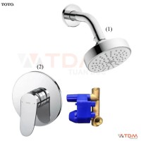 Sen Tắm TOTO TBS04303B/TBW01012B Âm Tường 1 Đường Nước