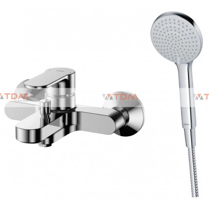 Vòi Sen Tắm TOTO TBS06302V/TBW09010V Nóng Lạnh Vòi sen tắm TOTO TBS06302V/TBW09010V bằng kẽm nóng lạnh tay sen 3 chế độ