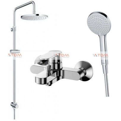Sen Cây TOTO TBS06302V/TBW13020V/TBW09010V Nóng Lạnh Bộ sen cây TOTO TBS06302V/TBW13020V/TBW09010V nóng lạnh bát sen 252mm
