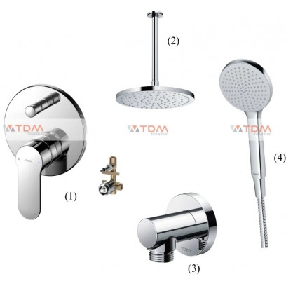 Sen Tắm Âm Tường TOTO TBS06304A TBS01304B1 TBW10010V TBW01014B TBW09000V 2 Thiết Bị Sen tắm âm tường TOTO TBS06304A TBS01304B1 TBW10010V TBW01014B TBW09000V 2 thiết bị