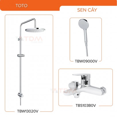 Sen Cây TOTO TBS103B0V/TBW13020V/TBW09000V Nóng Lạnh - Tuấn Đức