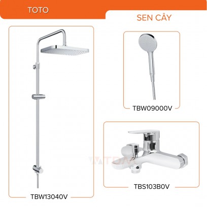 Sen Cây TOTO TBS103B0V/TBW13040V/TBW09000V Nóng Lạnh - Tuấn Đức