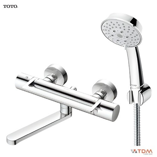 Vòi sen tắm TOTO TBV03429V/TBW03002B tự điều chỉnh nhiệt độ xả bồn nóng lạnh - Tuấn Đức