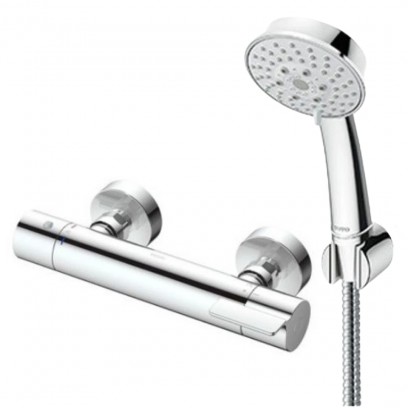 Vòi Sen Tắm Nhiệt Độ Nhật TOTO TBV03431V/TBW03002B Vòi Sen Tắm