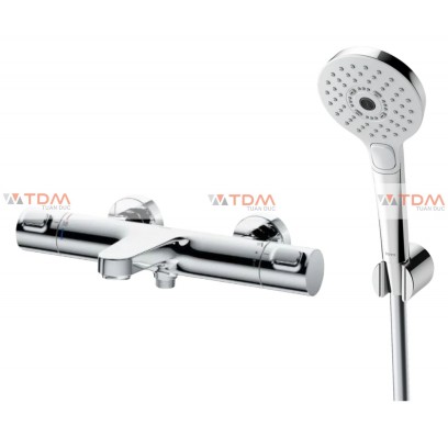 Vòi sen tắm nhiệt độ TOTO TBV09400V/TBW01010V tay sen massage 3 chế độ Vòi sen tắm nhiệt độ TOTO TBV09400V/TBW01010V tay sen massage 3 chế độ