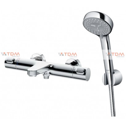Vòi Sen Tắm Nhiệt Độ TOTO TBV09400V/TBW07012A Xả Bồn Vòi sen tắm nhiệt độ TOTO TBV09400V/TBW07012A kèm tay sen 3 chế độ