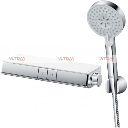 Vòi Sen Tắm TOTO TBV10400V/TBW07009A Nhiệt Độ Tay Sen Massage 3 Chế Độ