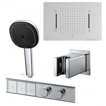 Sen Tắm Âm Tường TOTO TBV11130A/TBN11DC0A+TX486S+TBW08010A+TBW15CE0A 2 Thiết Bị