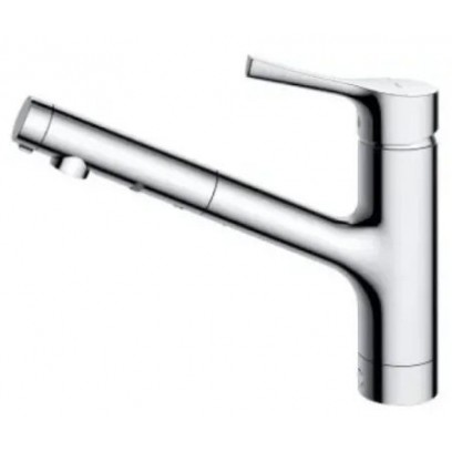 Vòi Rửa Chén TOTO TKS05305JA Nóng Lạnh Rút Dây 2 Chế Độ Phun