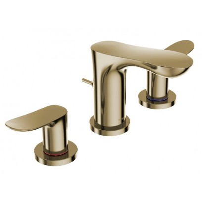 Vòi Lavabo TOTO TLG01201BA#PFG 3 Lỗ Vàng Pháp Bóng