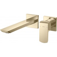 Vòi Lavabo TOTO TLG02311BB#BFG Nóng Lạnh Gắn Tường Màu Vàng Pháp Mờ