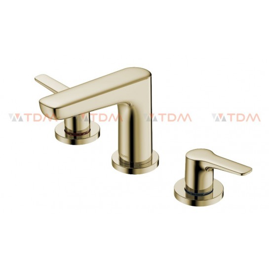 Vòi Lavabo TOTO TLG03201BA#PFG 3 Lỗ Vàng Pháp Bóng