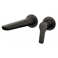 Vòi Lavabo TOTO TLG03308BB#MBL Nóng Lạnh Gắn Tường Màu Đen Mờ