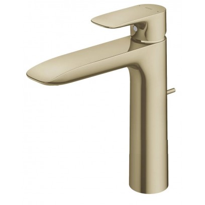 Vòi Lavabo TOTO TLG04304B#BFG Nóng Lạnh Thân Vừa Vàng Pháp Mờ Vòi chậu rửa mặt lavabo TOTO TLG04304B#BFG nóng lạnh thân vừa vàng pháp mờ