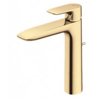 Vòi Lavabo TOTO TLG04304B#PFG Nóng Lạnh Thân Vừa Vàng Pháp Bóng