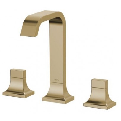 Vòi Lavabo TOTO TLG08201B#PFG 3 Lỗ Vàng Pháp Bóng