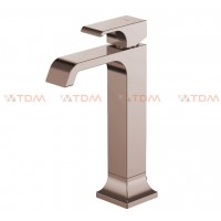 Vòi Lavabo TOTO TLG08305B#PBR Nóng Lạnh Cổ Cao Đồng Bóng