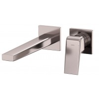 Vòi Lavabo TOTO TLG10308BB#PBR Nóng Lạnh Gắn Tường Đồng Bóng