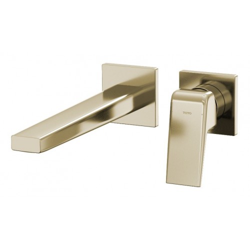 Vòi Lavabo TOTO TLG10308BB#PFG Nóng Lạnh Gắn Tường Vàng Pháp Bóng - Tuấn Đức