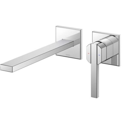 Vòi Lavabo TOTO TLG153H0A+TLN123G0A Nóng Lạnh Gắn Tường - Tuấn Đức