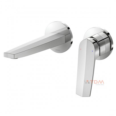 Vòi Lavabo TOTO TLG163G0A+TLN123G0A Nóng Lạnh Gắn Tường - Tuấn Đức