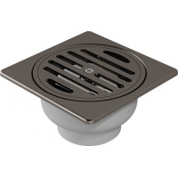 Phểu Thoát Sàn TOTO TX1DB#BGP Màu Xám Than Chì Mờ 115x115mm Ø60