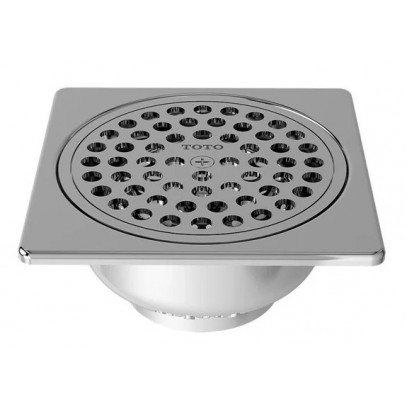 Phểu Thoát Sàn TOTO TX1DB Màu Crom Bóng 115x115mm Ø60 - Tuấn Đức