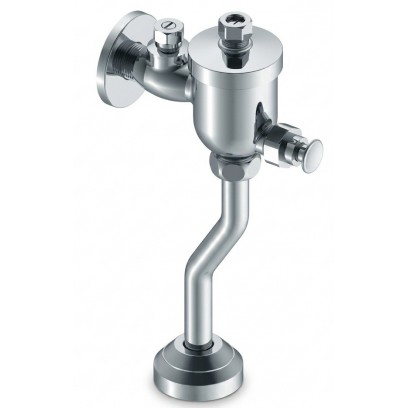 Van Xả Nhấn Bồn Tiểu Inax UF-8V-0.5 (UF8V0.5) Ống Cong 0.5 Lít