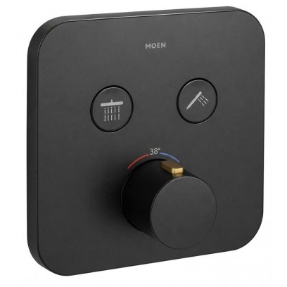 Van Điều Chỉnh Nhiệt Độ Âm Tường Moen UHT73342FBL Màu Đen - Tuấn Đức