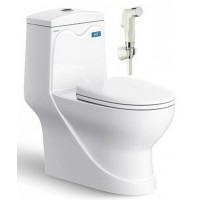 Bồn Cầu Viglacera V38M Nắp V38M + Vòi Xịt VG826 Xả Xoáy Hà Nội