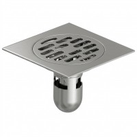 Thoát Sàn Viglacera VD-10TB6 Mặt Tròn Hở 100x100mm (Ø60, (Ø76)