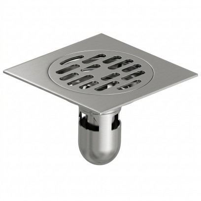 Thoát Sàn Viglacera VD-10TB6 Mặt Tròn Hở 100x100mm (Ø60, (Ø76)