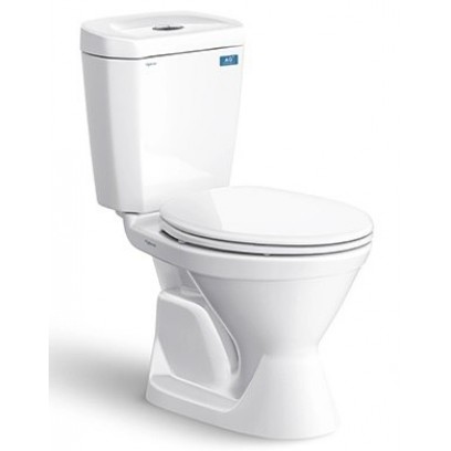 Bồn Cầu Viglacera VI66 2 Khối Nắp êm V1102E