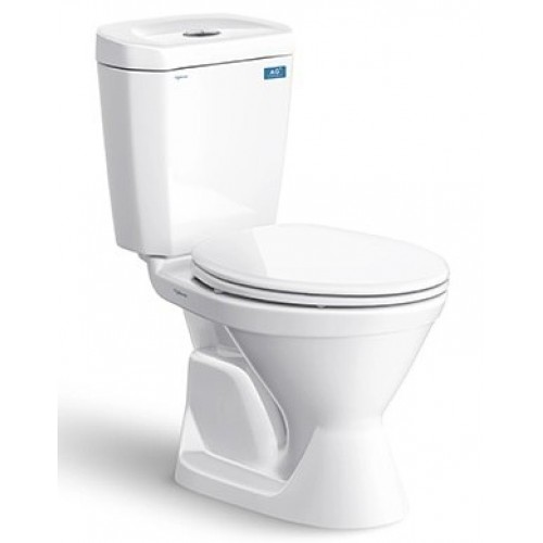 Bồn cầu Viglacera VI66 nắp êm V1102E - Xí bệt bàn cầu vệ sinh 2 khối