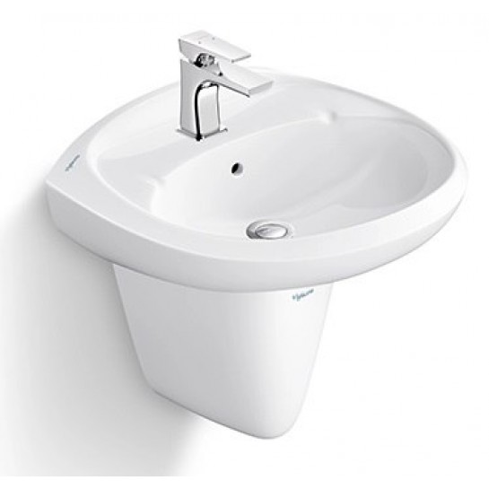 Chậu Rửa Lavabo Viglacera VTL3/VI5 Chân Treo